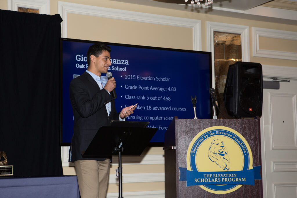 2015 Elevation Scholars Award Recipient Will Attend Wake Forest University In Fall 2016