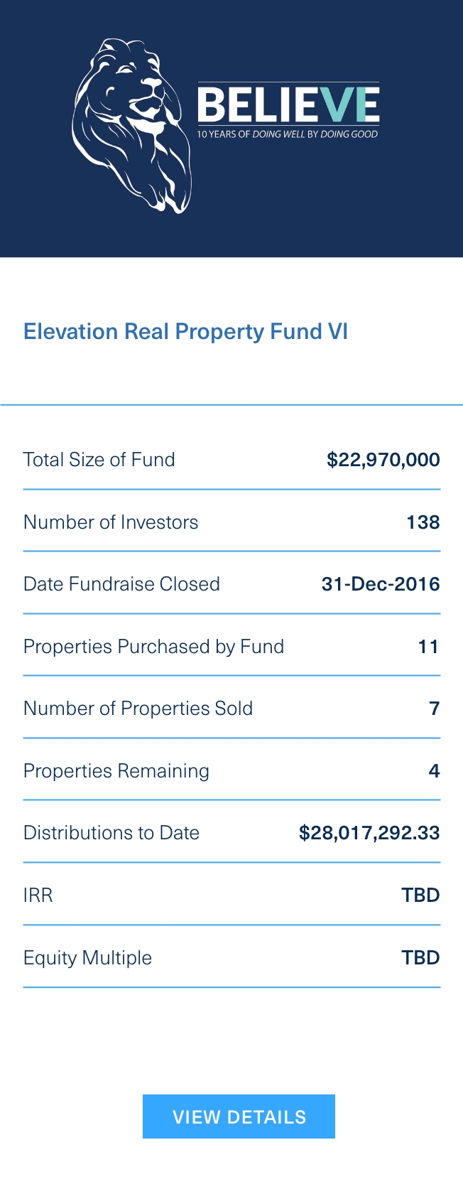 Elevation Fund VI